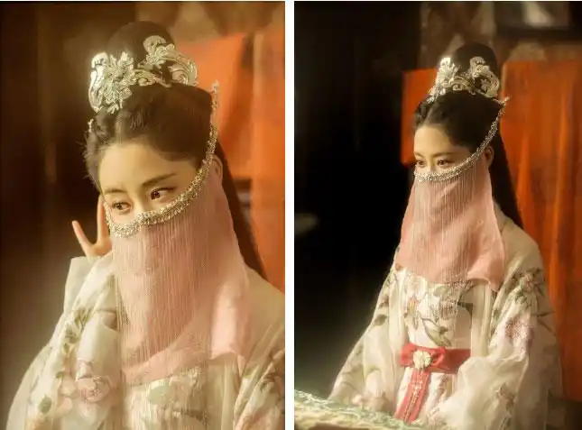 女明星遮脸图_古装剧经典面具造型_古装剧女明星遮面造型