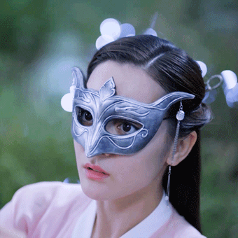 女明星遮脸图_古装剧女明星遮面造型_古装剧经典面具造型