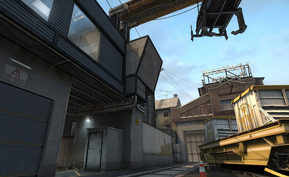 CSGO炸弹地图 列车停放站场景_CSGO炸弹地图 炼狱小镇场景_CSGO高清大片进入看直播