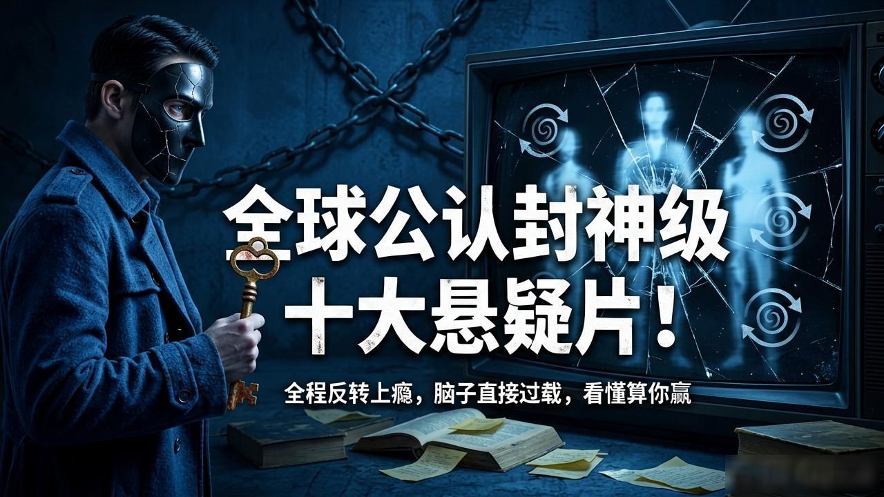 全球公认封神级十大悬疑片！全程反转上瘾，脑子直接过载，看懂算你赢