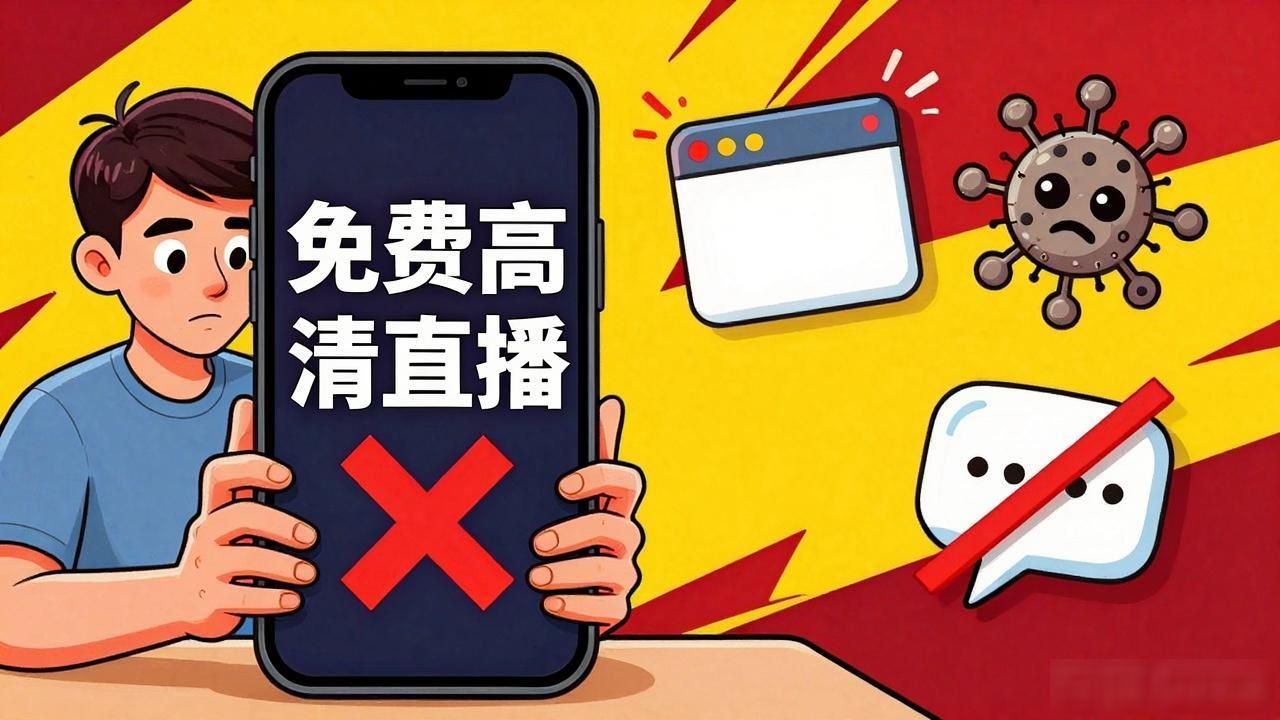 找高清免费直播？这3个坑千万别踩，看完省下一大笔冤枉钱