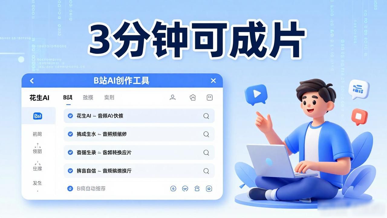 B站 自研大语言模型index 字幕翻译_B站 花生AI 视频创作工具_成年人可以进入b站短视频