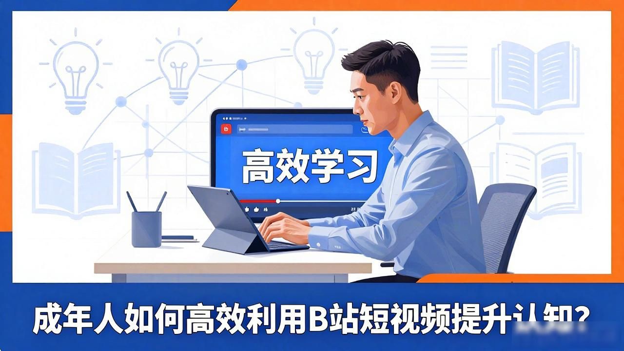 成年人如何高效利用B站短视频提升认知？