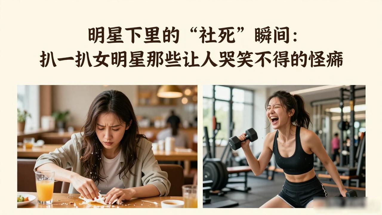 女明星的怪癖_明星怪病_女明星搞怪照片