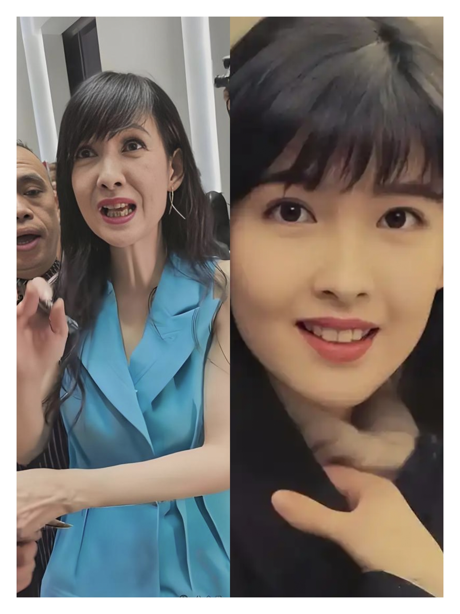 还有那些女明星_女明星今昔对比照_冻龄女神精修生图差异