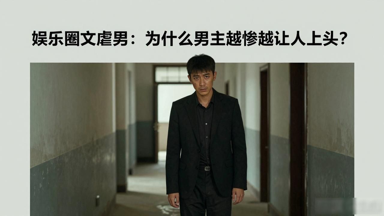 娱乐圈文虐男：为什么男主越惨越让人上头？