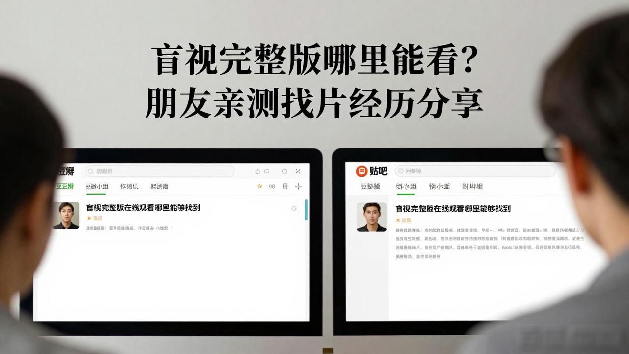 盲视完整版哪里能看？朋友亲测找片经历分享