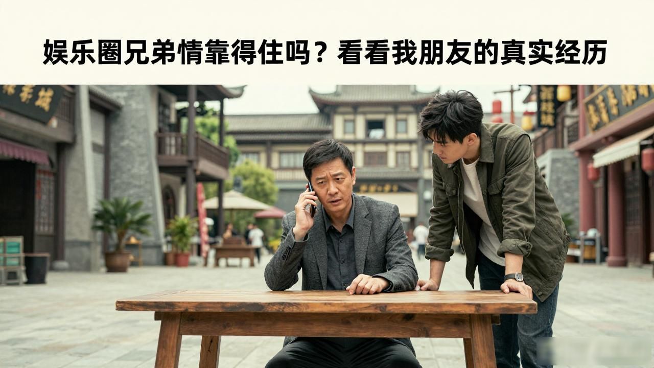 娱乐圈兄弟情靠得住吗？看看我朋友的真实经历