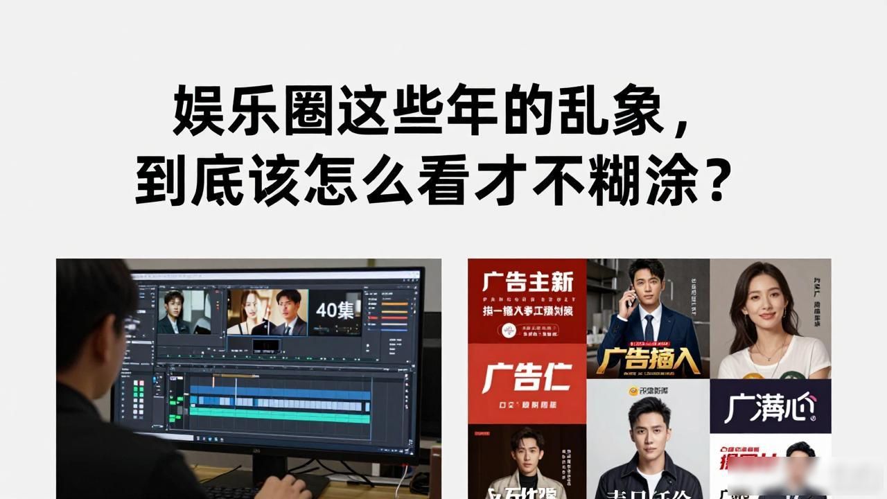 娱乐圈这些年的乱象，到底该怎么看才不糊涂？