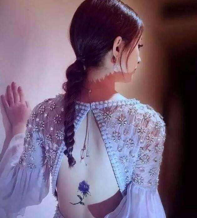 明星纹身遮挡方法_林心如纹身遮挡_娱乐圈好看的纹身明星