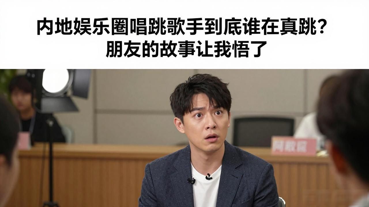 内地娱乐圈唱跳歌手到底谁在真跳？朋友的故事让我悟了