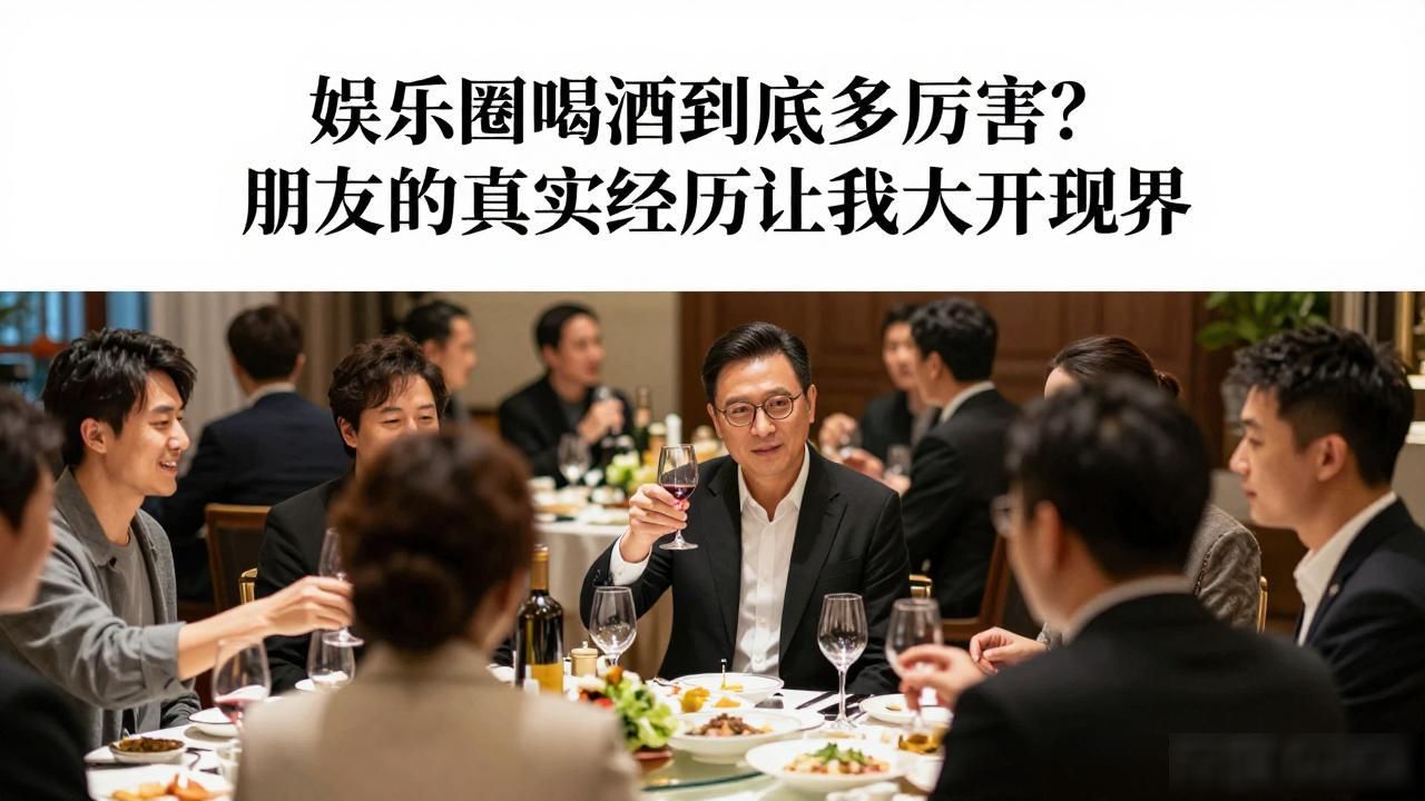 娱乐圈喝酒到底多厉害？朋友的真实经历让我大开眼界
