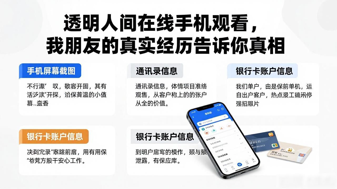 透明人间在线手机观看，我朋友的真实经历告诉你真相