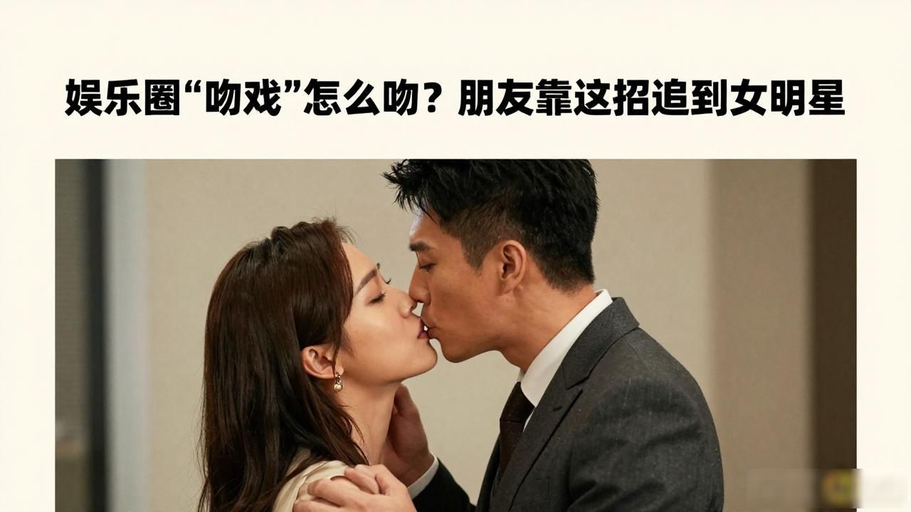 娱乐圈“吻戏”怎么吻？朋友靠这招追到女明星