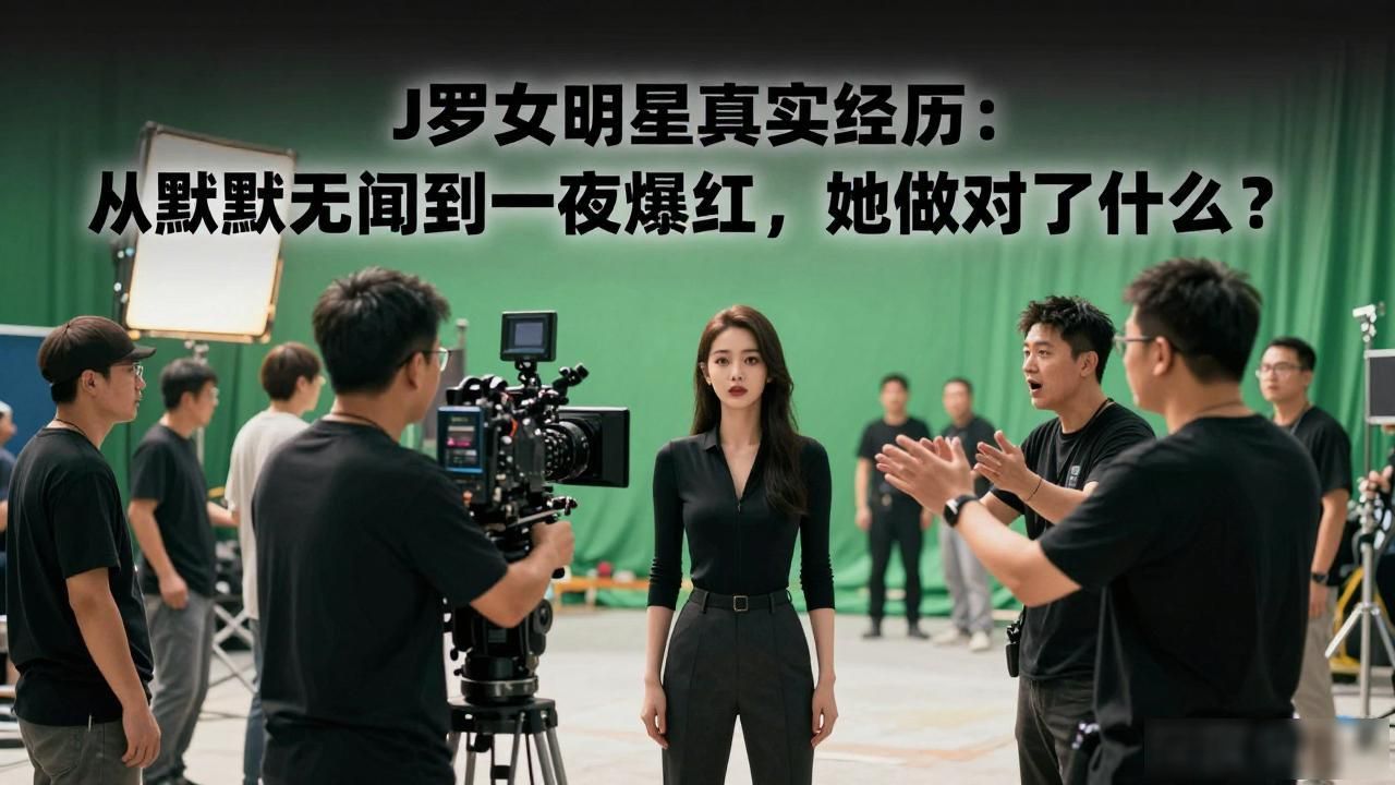J罗女明星真实经历：从默默无闻到一夜爆红，她做对了什么？