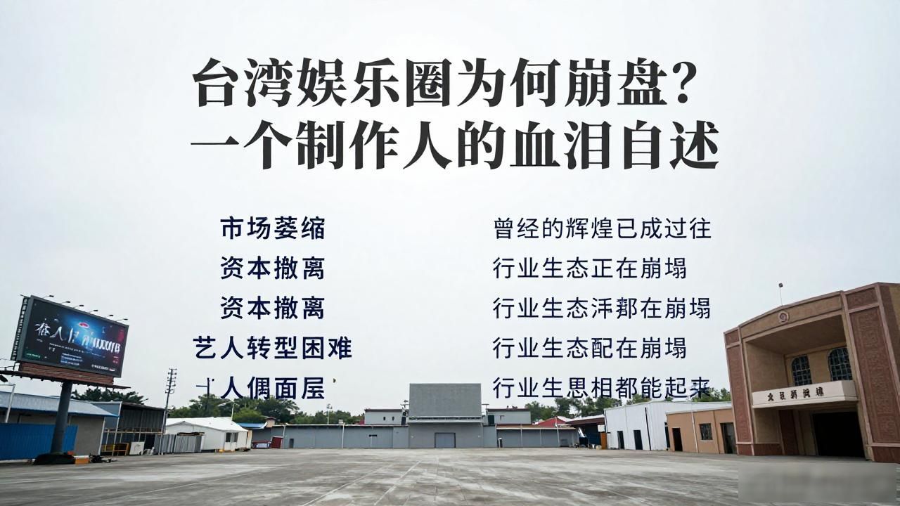 台湾娱乐圈为何崩盘？一个制作人的血泪自述