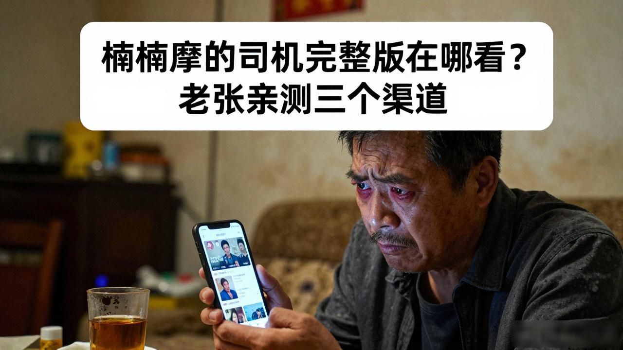 楠楠摩的司机完整版在哪看？老张亲测三个渠道